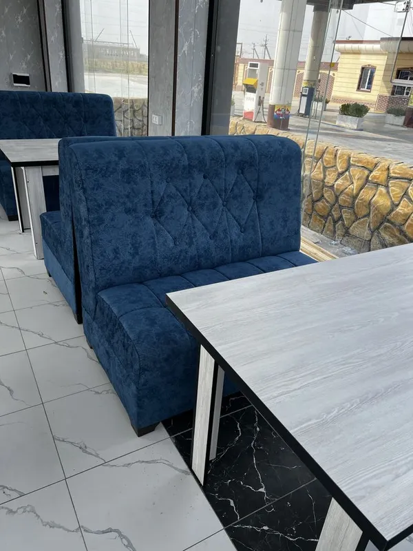Choyxona kafe va boshqa turdagi joylari uchun yumshoq mebel zakaz