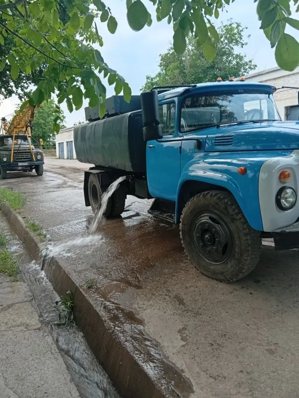ЗИЛ Водавоз сотилади,1987йил, Газ +бензин, кап ремонт — фото 3