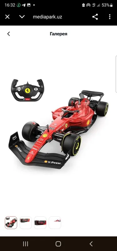 Детская машина R/C 1:12 Ferrari F1 в Ташкенте — фото 3