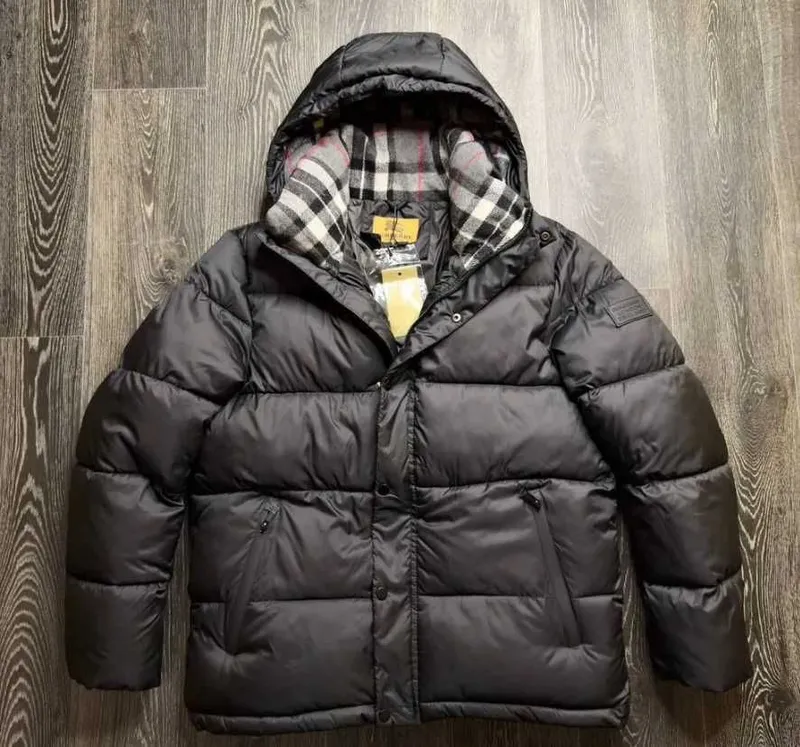 Пуховик Барбери \ burberry мужская куртка теплая зимняя 2 Пуховик Барбери \ burberry мужская куртка теплая зимняя 2