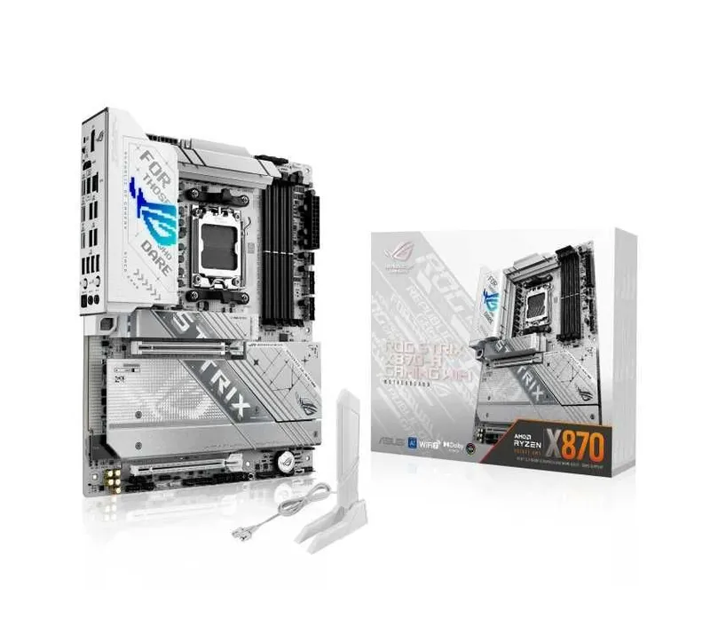 ; Материнская Плата ASUS ROG STRIX X870-A GAMING WiFi White 1 ; Материнская Плата ASUS ROG STRIX X870-A GAMING WiFi White 1