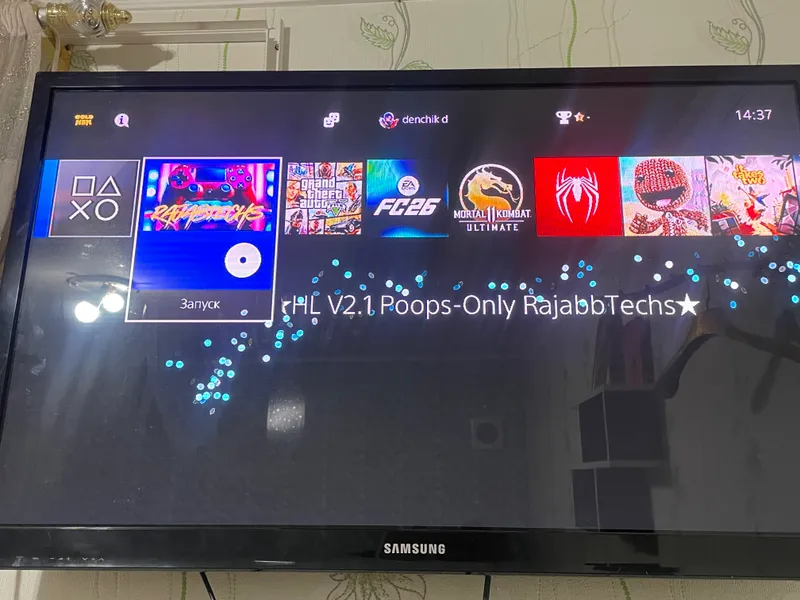 GoldHEN o‘rnatilgan PS4 1
