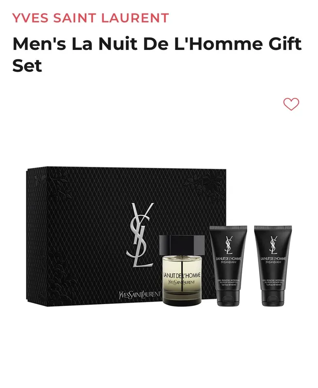Yves Saint Laurent. Men’s La Nuit De L’Homme