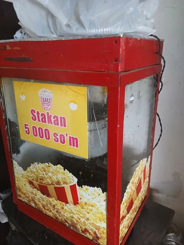 Popkorn aparag holati orta 2 ta qozoni bor 2