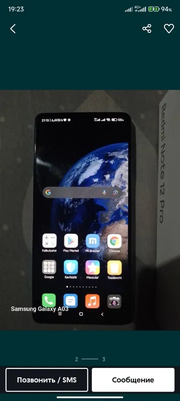 Redmi note 12 pro 5g full kamplek — фото 2