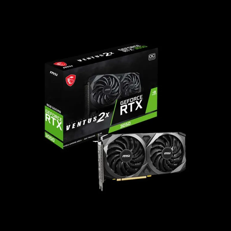 Видеокарта MSI RTX 3050 Ventus 2x XS 8Gb OC
