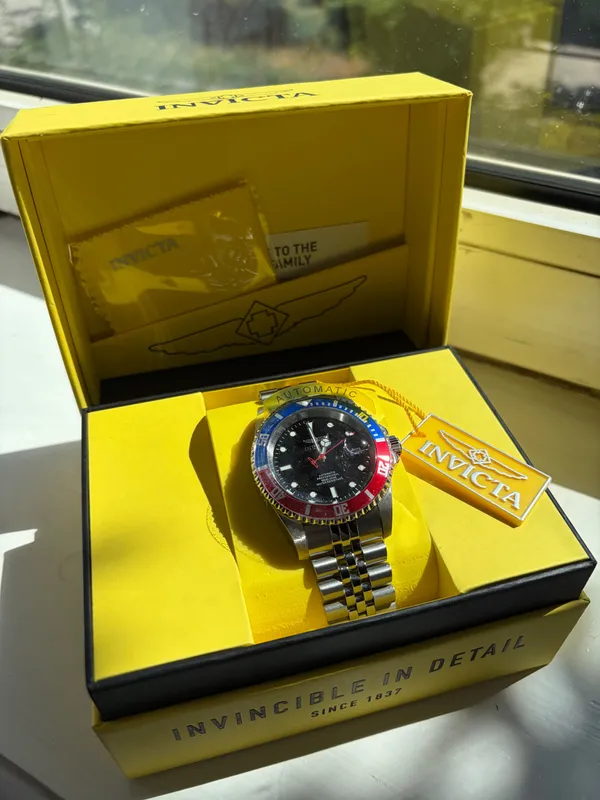 Invicta Pro Diver Navigator “Pepsi” Automatic — Лимитированная кол-ция 5 Invicta Pro Diver Navigator “Pepsi” Automatic — Лимитированная кол-ция 5