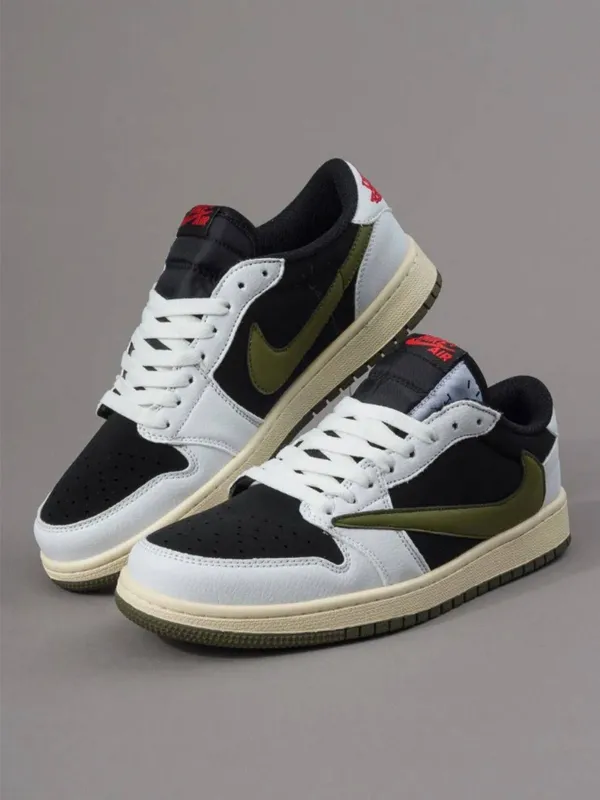 кроссовки Nike AJ 1 Low TS Olive" размер 42