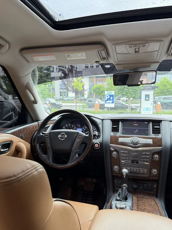 Nissan Patrol 2019 Platinum Flagman Qora — фото 7