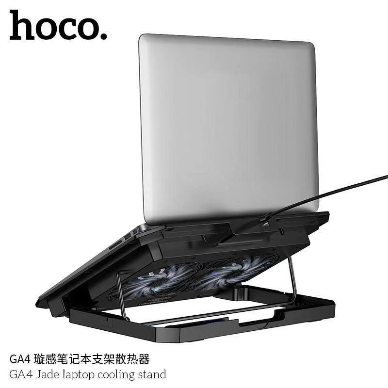 HOCO GA4 — охлаждающая подставка для ноутбука 12–17 3