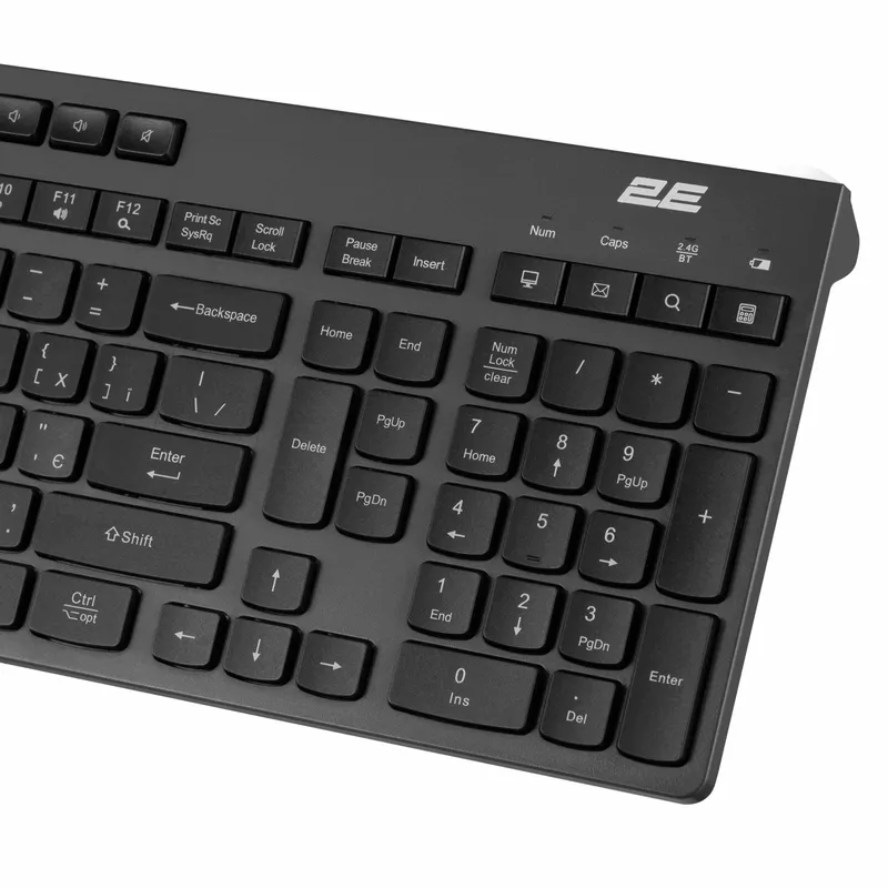 Беспроводная Клавиатура 2E KS280 Gray/Black 1 Беспроводная Клавиатура 2E KS280 Gray/Black 1