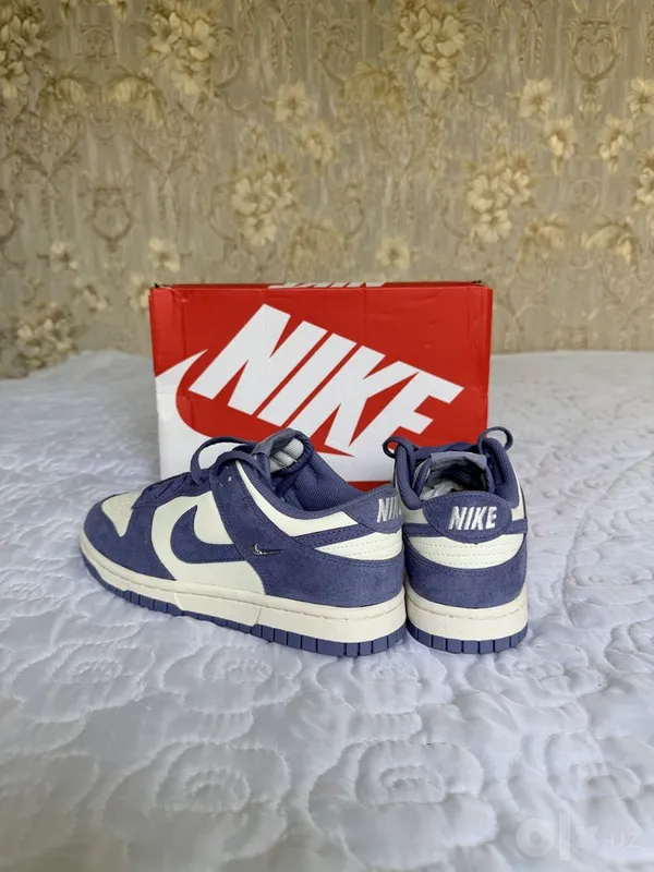 Nike Dunk Low Синие Замша Оригинал 36.5 3 Nike Dunk Low Синие Замша Оригинал 36.5 3