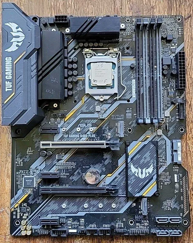 Комплект ASUS TUF GAMING B460-PLUS + Intel Core i5-10400F