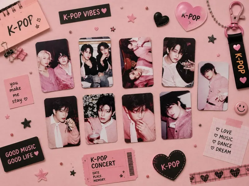 карточки с BTS Stray kids
