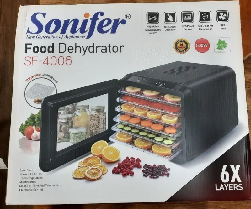 Сушилка Для Овощей И Фруктов Sonifer SF-4006 — фото 4