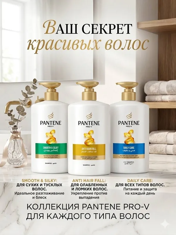 Шампунь PANTENE PRO-V