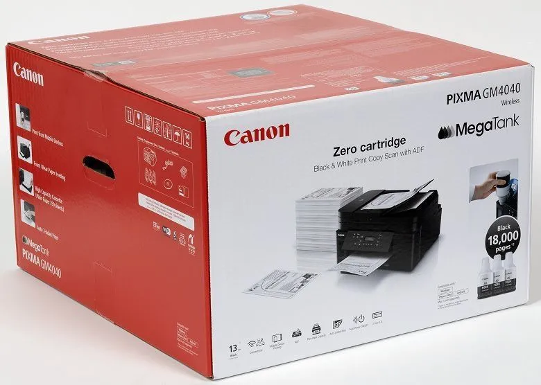 Canon pixma gm4040 black printer 2