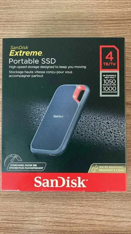 4096 ГБ Внешний SSD SanDisk Extreme Portable SSD