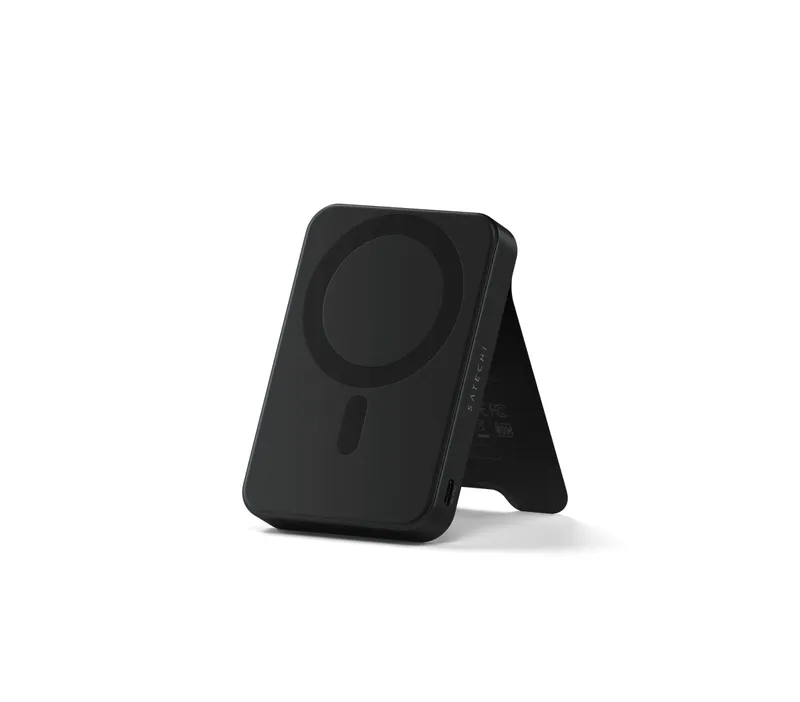 ( Повербанк с подставкой Qi2 10K Magnetic Power Bank Black