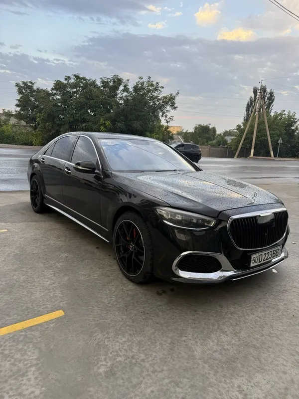 Mersades benz s550 yaponka w223 long 2