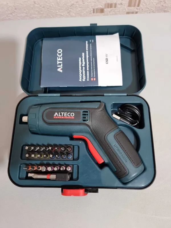 Аккумулятор отвертка ALTECO 3 Аккумулятор отвертка ALTECO 3