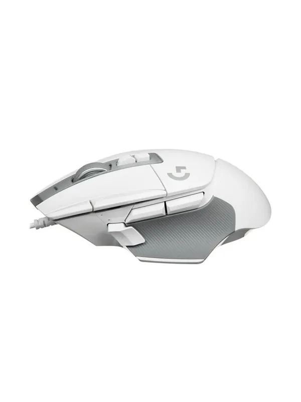 Проводная мышь Logitech G502 X, USB-A, оптический сенсор HERO 25K, белый/серый — фото 4