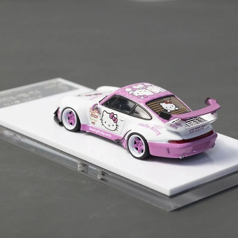 Porche 964 993 Hello Kitty / Машинка 1:64 масштаб — фото 2