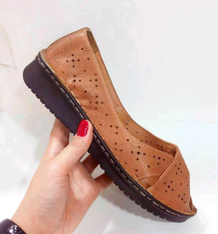 Кожаные туфли эспадрильи MammaMia Italy, 36-37р. 4
