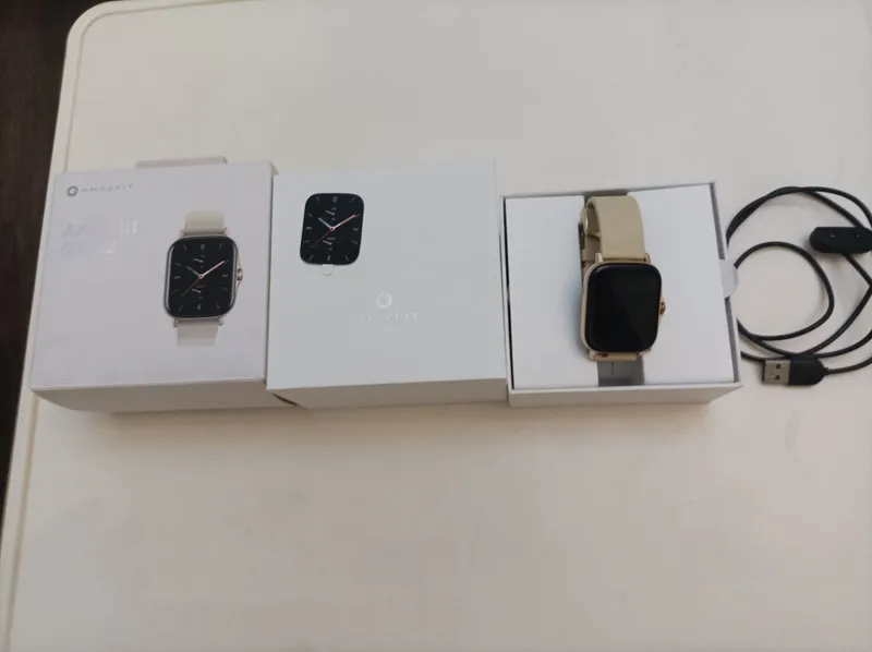 Умные часы Amazfit GTS 2 как новая, подарили куплена немного дороже — фото 1