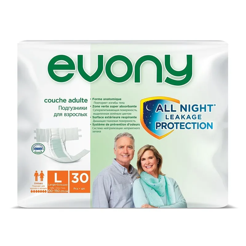 Памперсы evony 16 шт 1 Памперсы evony 16 шт 1