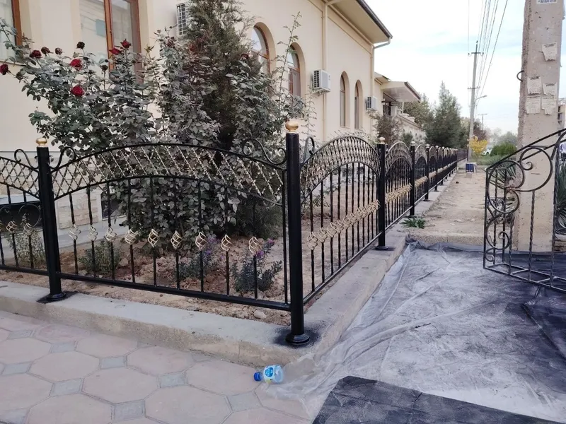 Ремонт покраска ворот — фото 1