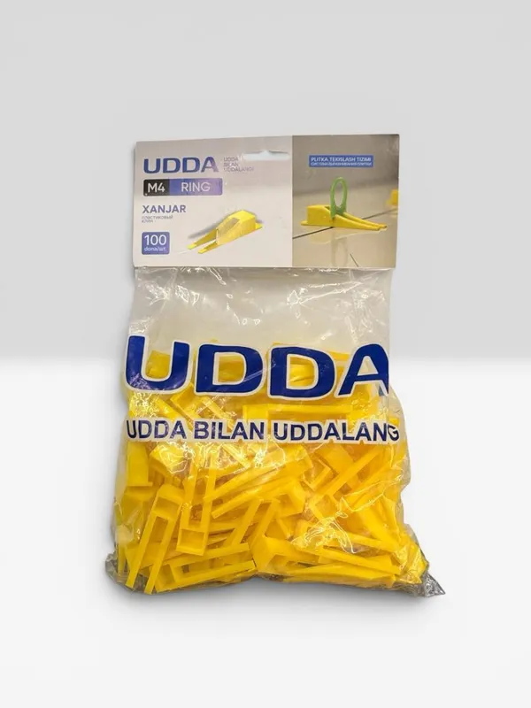 UDDA M4 Ring plitka tekislash tizimi xanjari 100 don