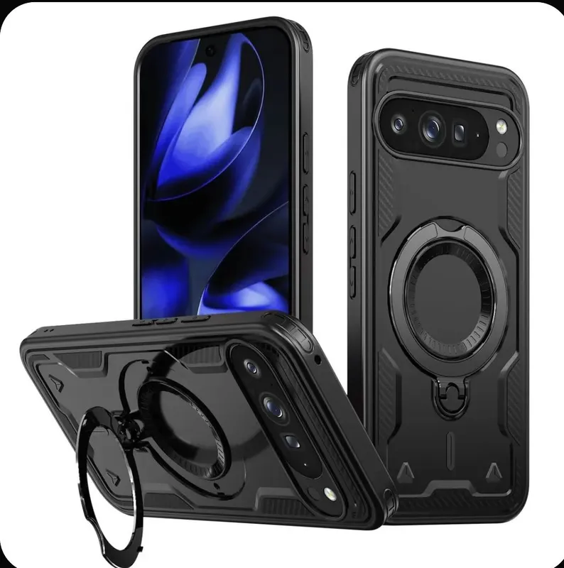 Чехол Magneto Case с кольцом для Google Pixel 10 Pro XL (черный)