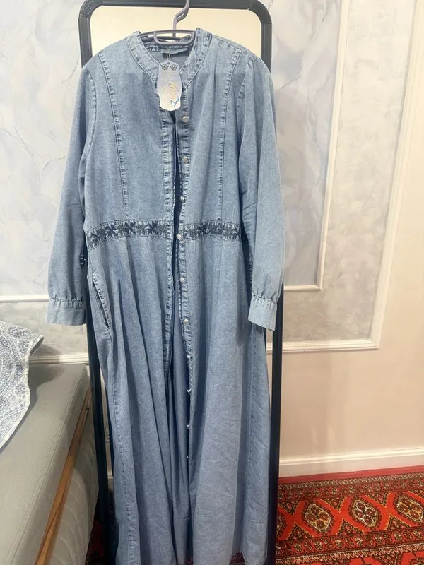 Платье джинсовая