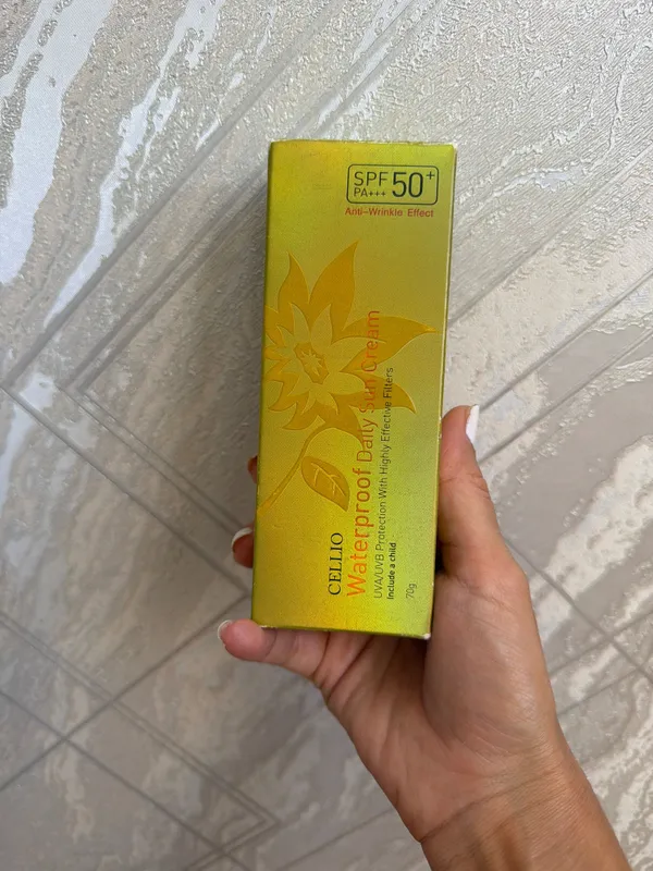 Spf krem cellio waterproof 1 Spf krem cellio waterproof 1