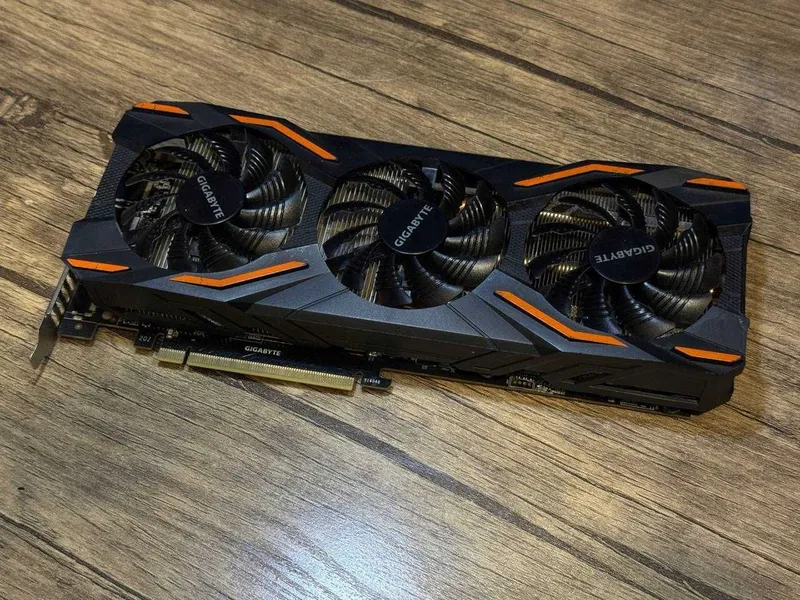 Видеокарта Gigabyte P104 8GB (аналог GTX 1070 8GB)