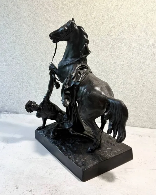 Конь с упавшим всадником/Касли 1958 г 2