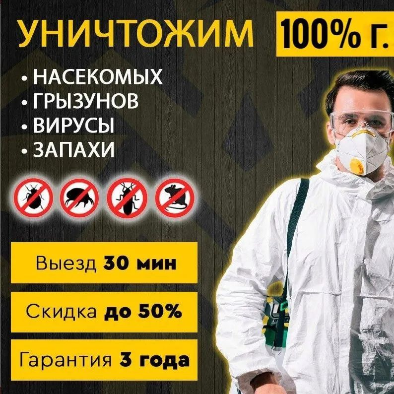 Профессиональная дезинфекция 24/7