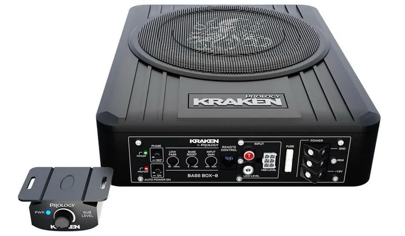 PROLOGY KRAKEN BASS BOX-8 автомобильный активный сабвуфер