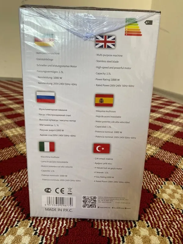 Oshxona buyumlari Blendr va mikser Italiya mahsuloti — фото 3