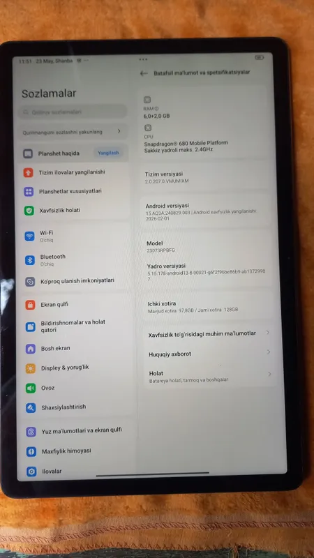 Redmi pad se 128г/6