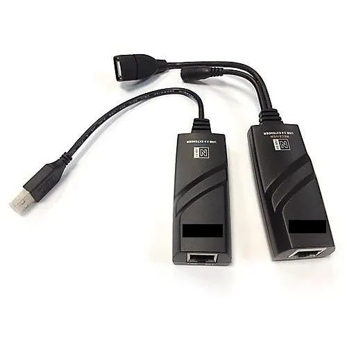 Скидка!Usb extender 100 метр , с доп питанием 5 v