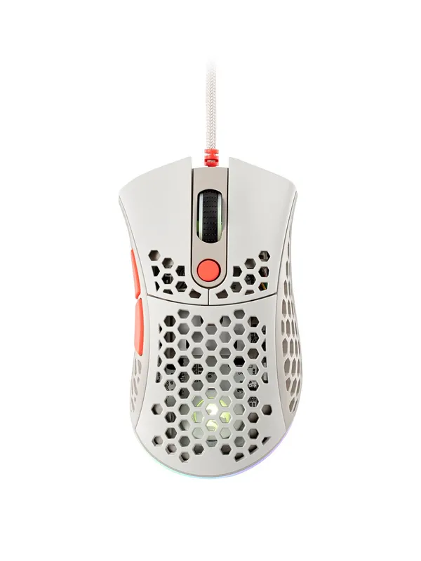 Игровая мышь 2E Gaming HyperSpeed Pro, проводная, оптическая, 7 клавиш, RGB-подсветка, белый — фото 1