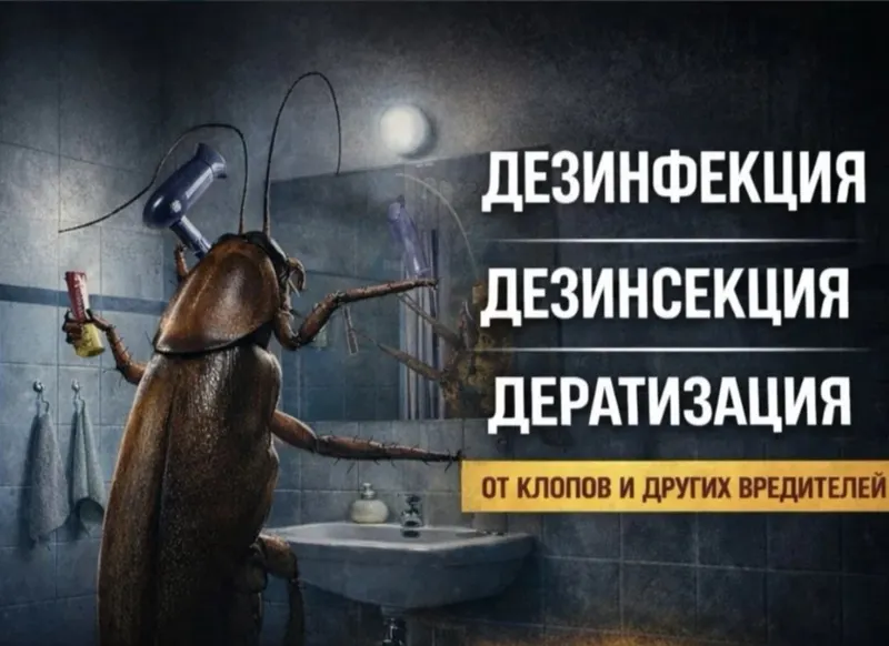 Дезинфекция|Дезинсекция