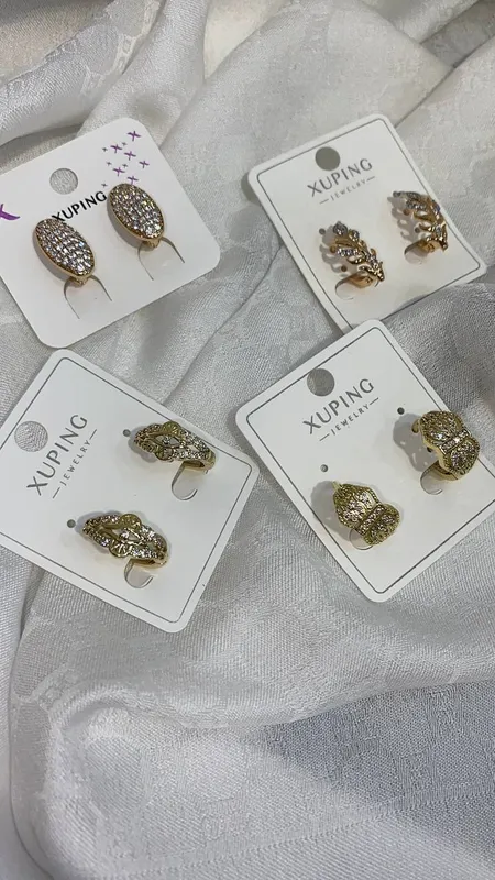 Серьги Xuping с гарантией 3 года 5