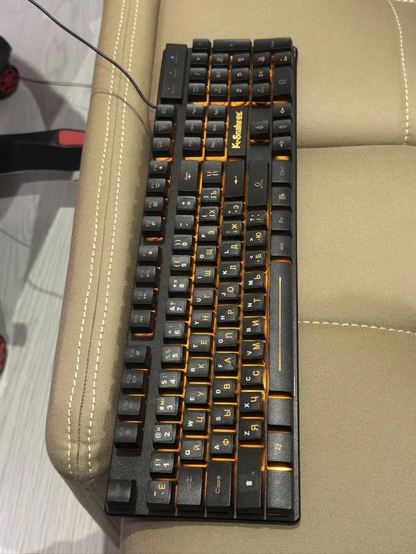 Игровая клавиатура с подсветкой usb — фото 1