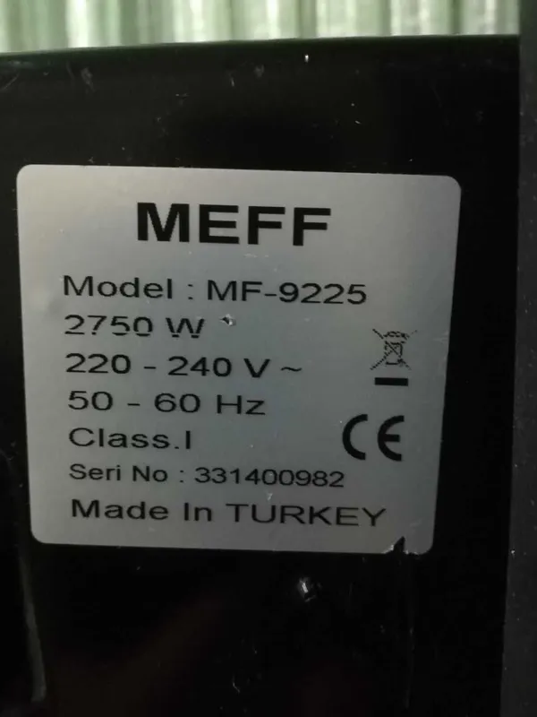 Электрический обогреватель MEFF — фото 4 Электрический обогреватель MEFF — фото 4