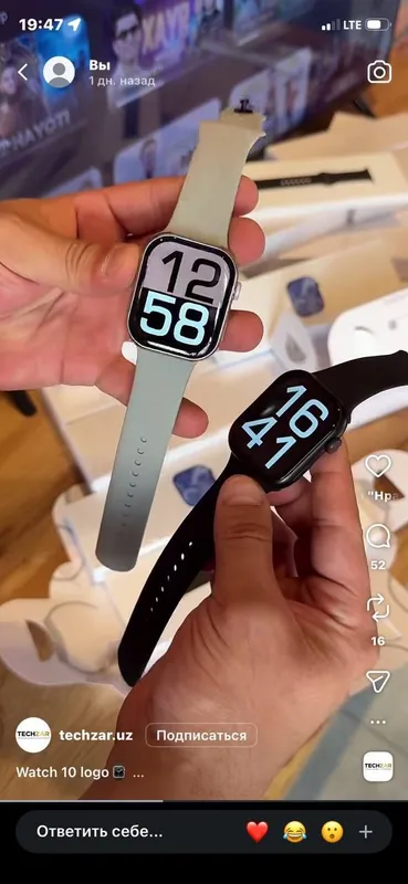 apple watch luksi birga bir kopiyasi sotiladi — фото 2