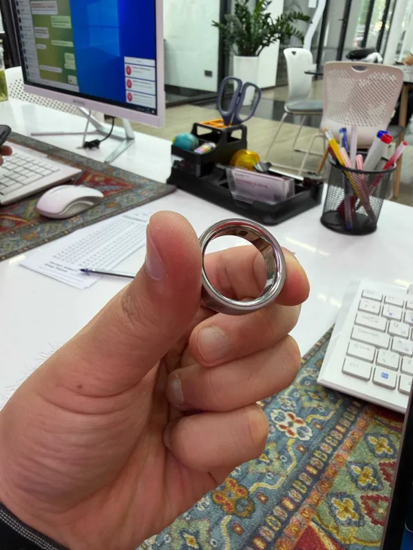 Oura ring 4 (silver)