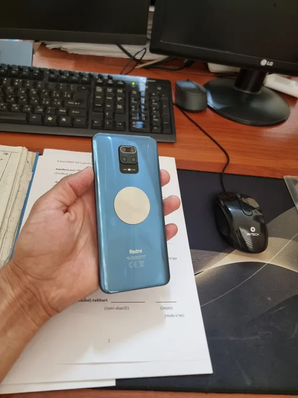 Redmi note 9S 6/128gb iwlawi zur aybi yuq tozza telefon — фото 2